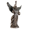 Statue bronze coulé à froid de l'archange Jophiel, H. 35 cm
