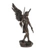Statue bronze coulé à froid de l'archange Remiel,  H. 28 cm