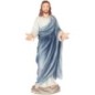 Statue en résine polystone peinte à la main du Christ en Bénédiction, Hauteur. 23 cm