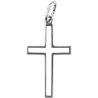 Croix de cou ajourée en argent 925 °/°° H. 2,5 cm  (0,77 g). Livrée en boîte