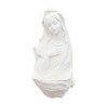 Benitier blanc de la Vierge a suspendre H. 16 cm.