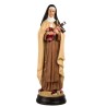 Statue en résine peinte à la main de Sainte Thérèse de l'enfant Jésus- Plusieurs tailles-