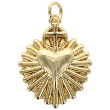 Pendentif de L'Ex-Voto doré supérieur, Ø 2.1 cm.