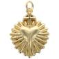 Pendentif de L'Ex-Voto doré supérieur, Ø 2.1 cm.