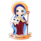 Magnet enfantin en resine souple , H. 8 cm. Plusieurs saints. Magnet enfantin en resine souple , H. 8 cm. Plusieurs saints.