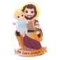 Magnet enfantin en resine souple , H. 8 cm. Plusieurs saints. Magnet enfantin en resine souple , H. 8 cm. Plusieurs saints.