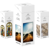 Boite de 6 tubes de 20 batonnets d´encens, parfume aux huiles essentielles.