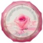 Chapelet grains ronds fluo  à 6 mm- sur chaine de couleur argenté longueur jusqu'au coeur 33 cm- Différents parfums-