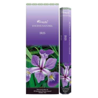 Bo-îte de 6 tubes Aromatika de 20 batônnets d'encens roulés à la main "Massala"  100% naturel (20 grammes)