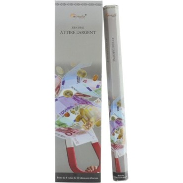 Boite de 6 tubes Aromatika Garden Stick de 10 batonnets H. 40 cm d encens roule a la main 100% naturel.