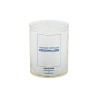 Veilleuse blanche avec autocollant de saint 20/24, H. 6,5 cm, Ø 5 cm ( VO 5).