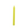 Bougie teintee dans la masse ou surface, or et argent, H- 22 cm, diametre 1,9 cm, A l unite