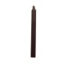 Bougie teintee dans la masse ou surface, or et argent, H- 22 cm, diametre 1,9 cm, A l unite