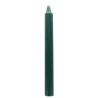 Bougie teintee dans la masse ou surface, or et argent, H- 22 cm, diametre 1,9 cm, A l unite