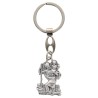 Porte-clés en métal représentant la silhouette de Saint Christophe – Hauteur 3 cm