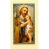 Image de prière – Format 6,5 x 11,5 cm, plusieurs saints.