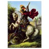 Poster image papier (135 g) H.26 x 19 cm, plusieurs saints.