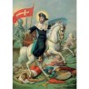 Poster image papier (135 g) H.26 x 19 cm, plusieurs saints.