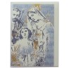 Carte double avec enveloppe – H. 15,5 x 10,5 cm Differents Saints.